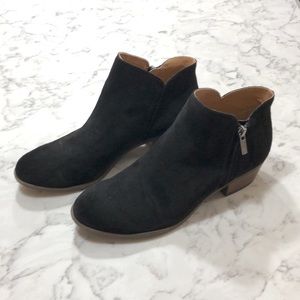 Lucky brand black booties